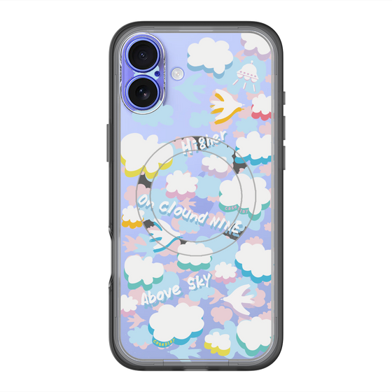 スリムプロテクションプレミアムケース with MagSafe［ オリジナル - クラウド ］