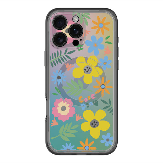 スリムプロテクションプレミアムケース with MagSafe［ オリジナル - ブロッサム ］