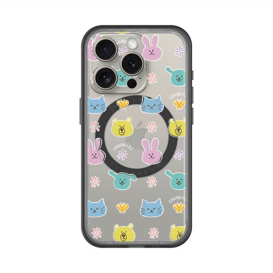 スリムプロテクションプレミアムケース with MagSafe［ オリジナル - アニマル ］