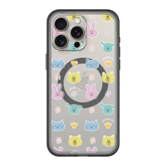 スリムプロテクションプレミアムケース with MagSafe［ オリジナル - アニマル ］