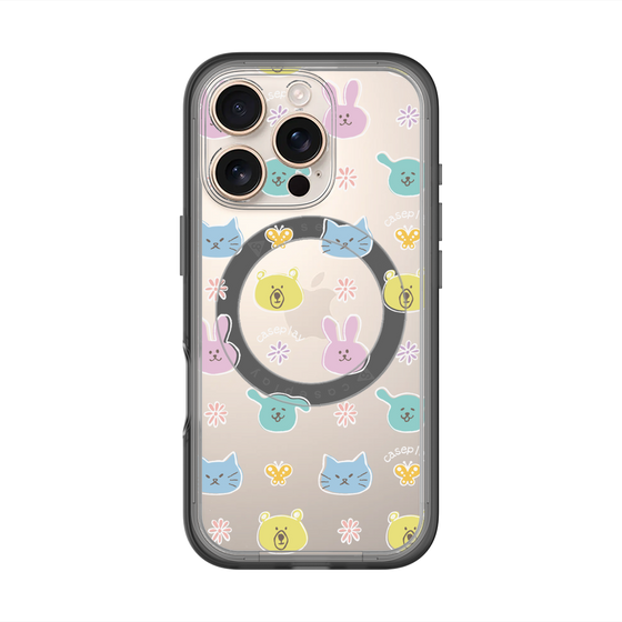 スリムプロテクションプレミアムケース with MagSafe［ オリジナル - アニマル ］