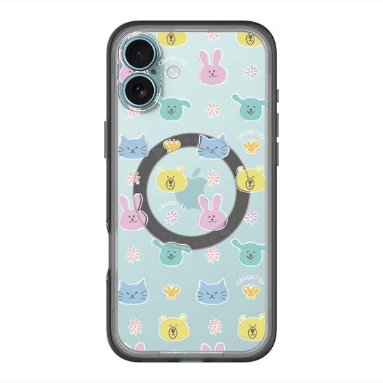 スリムプロテクションプレミアムケース with MagSafe［ オリジナル - アニマル ］