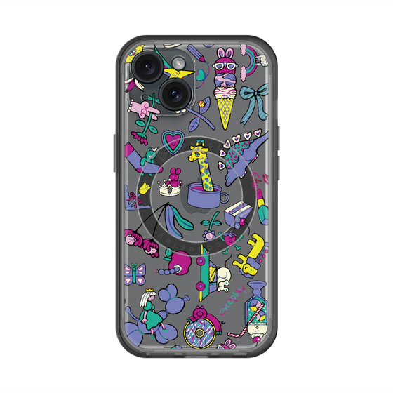 スリムプロテクションプレミアムケース with MagSafe［ オリジナル - Mystery Toy Box ］
