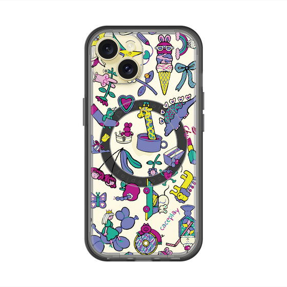 スリムプロテクションプレミアムケース with MagSafe［ オリジナル - Mystery Toy Box ］
