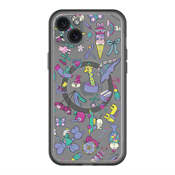 スリムプロテクションプレミアムケース with MagSafe［ オリジナル - Mystery Toy Box ］
