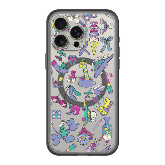 スリムプロテクションプレミアムケース with MagSafe［ オリジナル - Mystery Toy Box ］