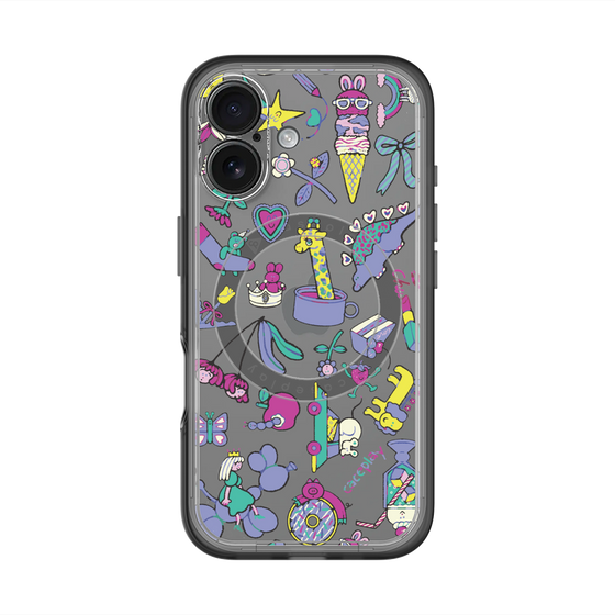 スリムプロテクションプレミアムケース with MagSafe［ オリジナル - Mystery Toy Box ］