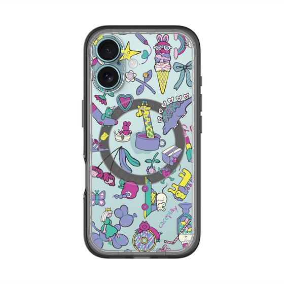 スリムプロテクションプレミアムケース with MagSafe［ オリジナル - Mystery Toy Box ］