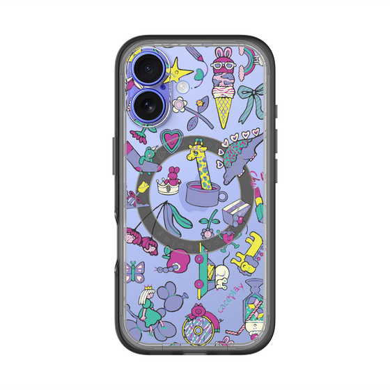 スリムプロテクションプレミアムケース with MagSafe［ オリジナル - Mystery Toy Box ］