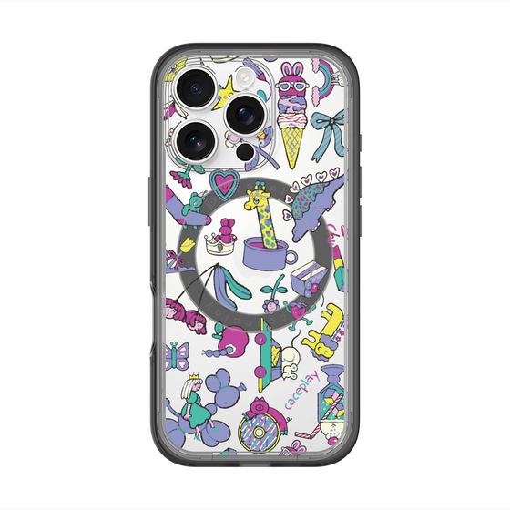 スリムプロテクションプレミアムケース with MagSafe［ オリジナル - Mystery Toy Box ］