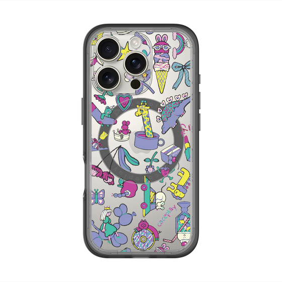スリムプロテクションプレミアムケース with MagSafe［ オリジナル - Mystery Toy Box ］
