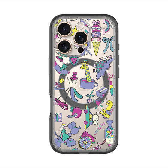 スリムプロテクションプレミアムケース with MagSafe［ オリジナル - Mystery Toy Box ］
