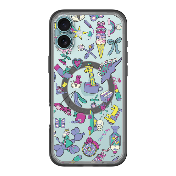 スリムプロテクションプレミアムケース with MagSafe［ オリジナル - Mystery Toy Box ］
