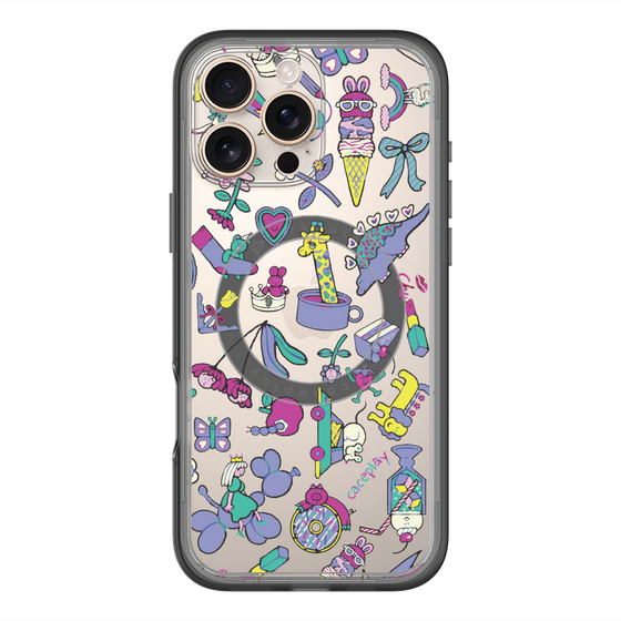 スリムプロテクションプレミアムケース with MagSafe［ オリジナル - Mystery Toy Box ］