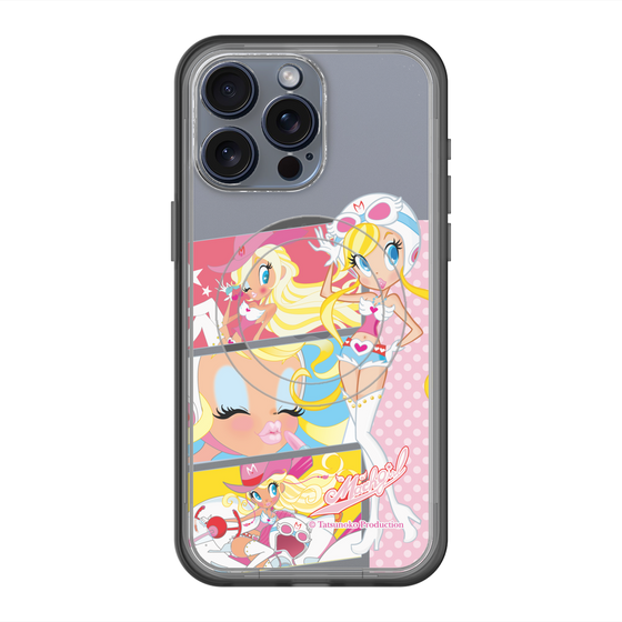 スリムプロテクションプレミアムケース with MagSafe［ マッハガール - コミック風 ］