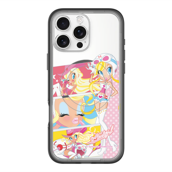 スリムプロテクションプレミアムケース with MagSafe［ マッハガール - コミック風 ］
