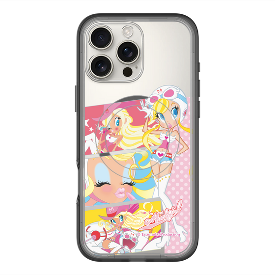 スリムプロテクションプレミアムケース with MagSafe［ マッハガール - コミック風 ］