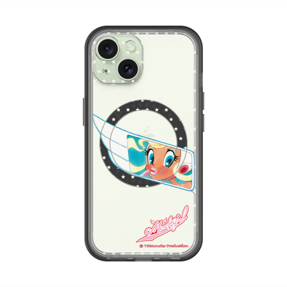 スリムプロテクションプレミアムケース with MagSafe［ マッハガール - サイドミラー ］