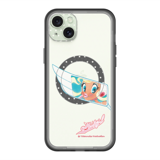 スリムプロテクションプレミアムケース with MagSafe［ マッハガール - サイドミラー ］