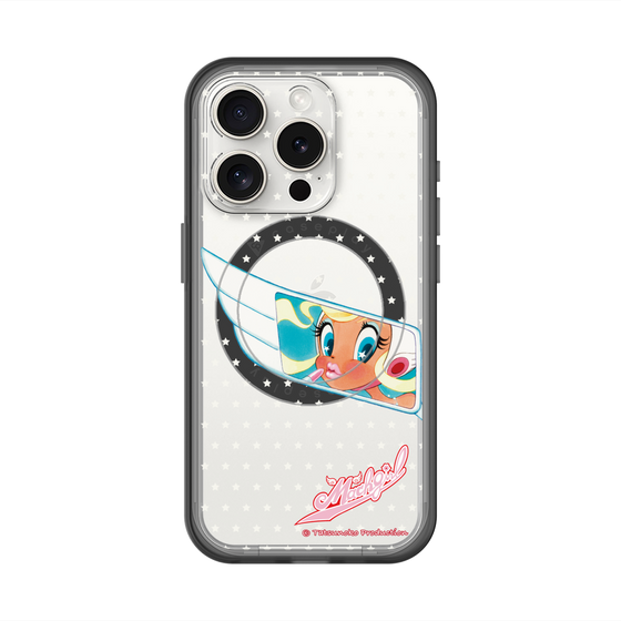 スリムプロテクションプレミアムケース with MagSafe［ マッハガール - サイドミラー ］