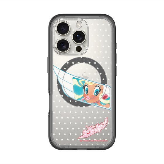 スリムプロテクションプレミアムケース with MagSafe［ マッハガール - サイドミラー ］