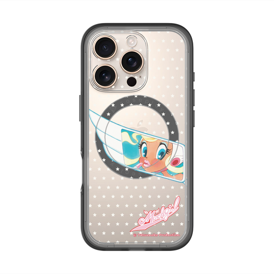 スリムプロテクションプレミアムケース with MagSafe［ マッハガール - サイドミラー ］