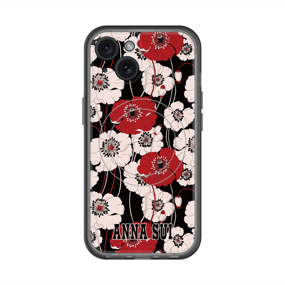 スリムプロテクションプレミアムケース with MagSafe［ ANNA SUI - ポピー ］