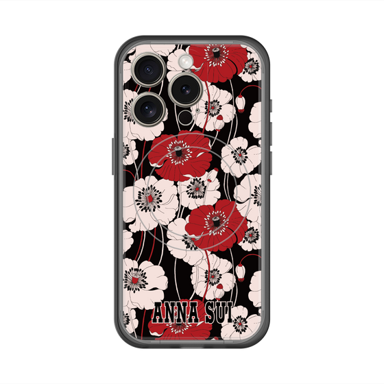 スリムプロテクションプレミアムケース with MagSafe［ ANNA SUI - ポピー ］