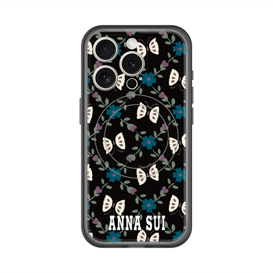 スリムプロテクションプレミアムケース with MagSafe［ ANNA SUI - バタフライ ］
