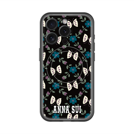 スリムプロテクションプレミアムケース with MagSafe［ ANNA SUI - バタフライ ］