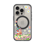スリムプロテクションプレミアムケース with MagSafe［ 昆虫物語 みなしごハッチ - 花 ］