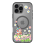 スリムプロテクションプレミアムケース with MagSafe［ 昆虫物語 みなしごハッチ - 花 ］