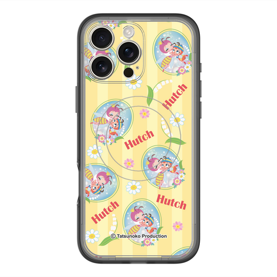 スリムプロテクションプレミアムケース with MagSafe［ 昆虫物語 みなしごハッチ - ストライプ ］
