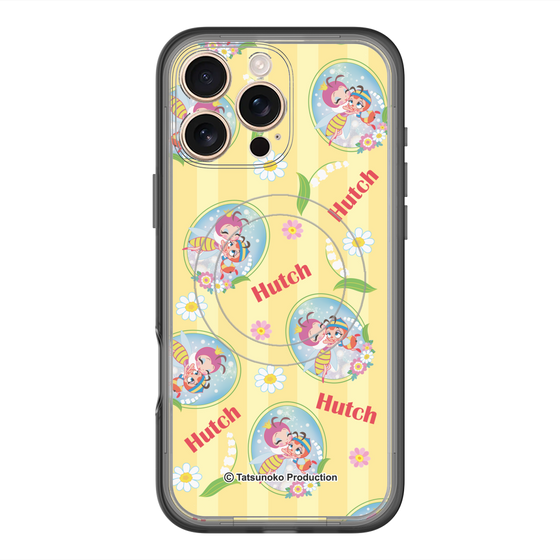 スリムプロテクションプレミアムケース with MagSafe［ 昆虫物語 みなしごハッチ - ストライプ ］