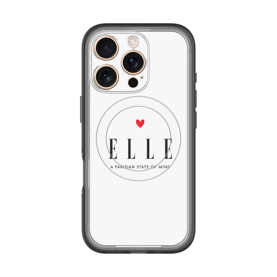 スリムプロテクションプレミアムケース with MagSafe［ ELLE - アイコン ］