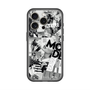 スリムプロテクションプレミアムケース with MagSafe［ ELLE - マガジン- モノクロ ］