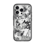 スリムプロテクションプレミアムケース with MagSafe［ ELLE - マガジン- モノクロ ］