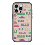 スリムプロテクションプレミアムケース with MagSafe［ ELLE - ミックスロゴ ］
