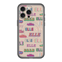 スリムプロテクションプレミアムケース with MagSafe［ ELLE - ミックスロゴ ］