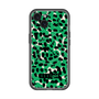 スリムプロテクションプレミアムケース with MagSafe［ ELLEgirl - レオパード - Green ］