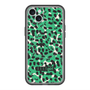 スリムプロテクションプレミアムケース with MagSafe［ ELLEgirl - レオパード - Green ］