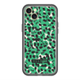 スリムプロテクションプレミアムケース with MagSafe［ ELLEgirl - レオパード - Green ］