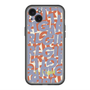 スリムプロテクションプレミアムケース with MagSafe［ ELLEgirl - ミックスロゴ - Purple ］