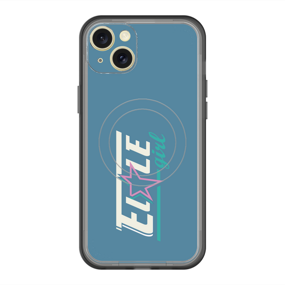 スリムプロテクションプレミアムケース with MagSafe［ ELLEgirl - レトロロゴ ］