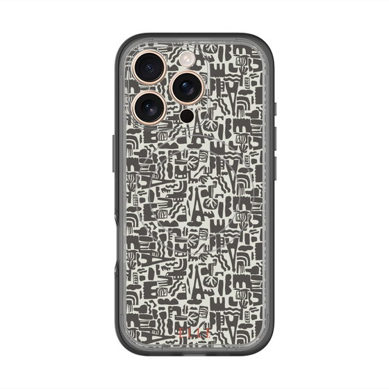 スリムプロテクションプレミアムケース with MagSafe［ ELLE - パリの街 ］