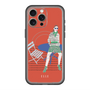 スリムプロテクションプレミアムケース with MagSafe［ ELLE - パリジェンヌ - レッド ］