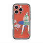 スリムプロテクションプレミアムケース with MagSafe［ ELLE - パリジェンヌ - レッド ］