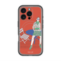 スリムプロテクションプレミアムケース with MagSafe［ ELLE - パリジェンヌ - レッド ］