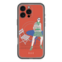 スリムプロテクションプレミアムケース with MagSafe［ ELLE - パリジェンヌ - レッド ］