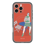 スリムプロテクションプレミアムケース with MagSafe［ ELLE - パリジェンヌ - レッド ］